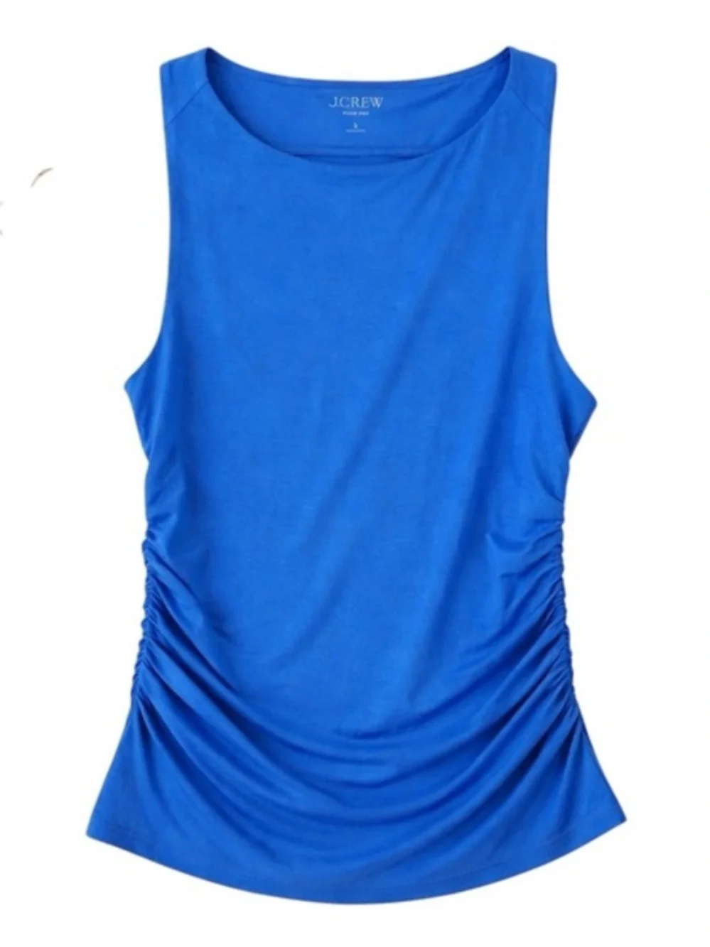 J. Crew form‎ knit tank in blue NWT